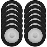 LIGIGWASH Andruckrolle Kassette 12 Stück Gummi Ersatz für Stereoanlagen und Audiogeräte Reparatur zur Instandhaltung von Kassettenlaufwerken im Privaten und Beruflichen Umfeld