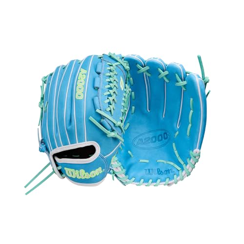 Wilson Spring 2026 A2000® FPHG 12” Pitcher’s Fastpitch Softball Glove- Right Hand Throw, Sky Blue/Seafoam by WILSON - Used condition - US$260.71