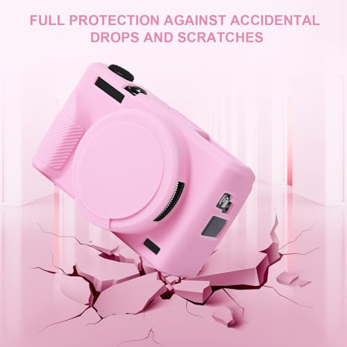 Estuche Rosa Silicona para Canon G7X Mark III - Fernando Cortés Estuche Rosa Silicona para Canon G7X Mark III - Fernando Cortés