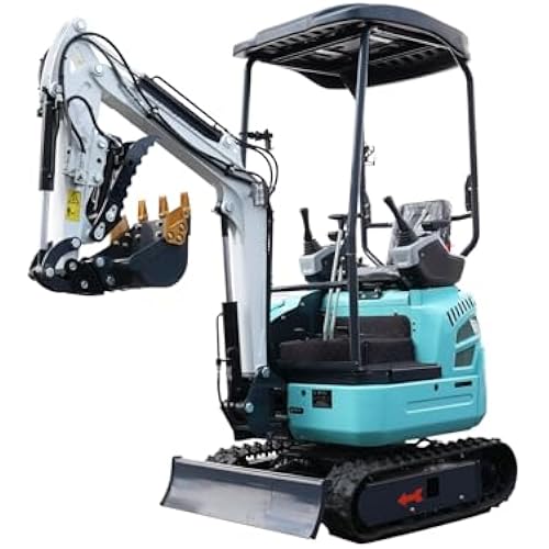 1.3T Mini Excavator is Equipped with a Side-Swing Function
