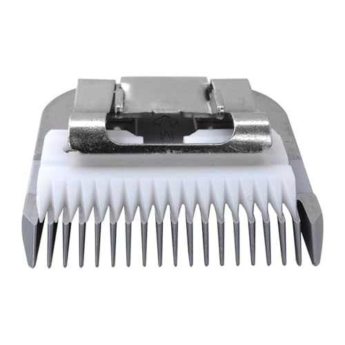 INGQI Upgraded 5F Pet Grooming Clippers with Carbonized Steel Front Blade - Fit for Andis Detachable Blade Clippers AG, AGC, BDC, BG, DBLC, FHC, MBG, SMC - Lasting Edge Life