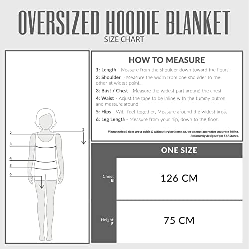 CityComfort Girls Oversized Blanket Hoodie Kids Fleece Fluffy Snuggle Hoodies