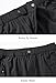 Gopune Women's Hiking Pants Outdoor Lightweight Quick Dry Water Resistant (Black,XL)