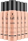 taft x GLISS Wellenmousse Wavy Baby (6x 150 ml), Schaumfestiger für geschmeidige Wellen bis zu...