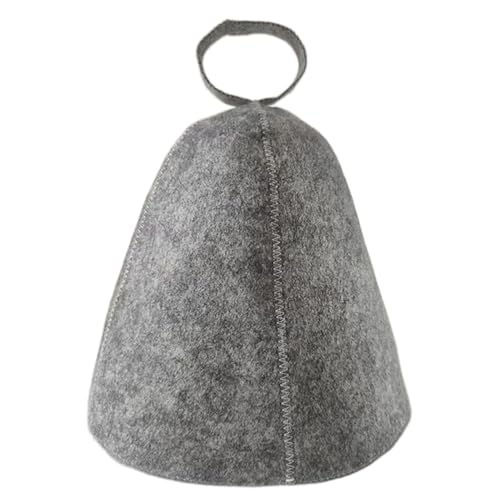 Chapeau de sauna en feutre : chapeau de douche thermique pour femme, vêtement de tête doux avec protection contre la chaleur | Chapeau confortable de salon de vapeur de spa, bonnet de douche absorbant