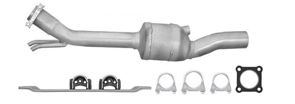 HELLA 8LE 366 054-231 Catalizzatore - Easy2Fit® Kit - Euro 3 - monopezzo - Kit con parti annesse - per es. VW CADDY II