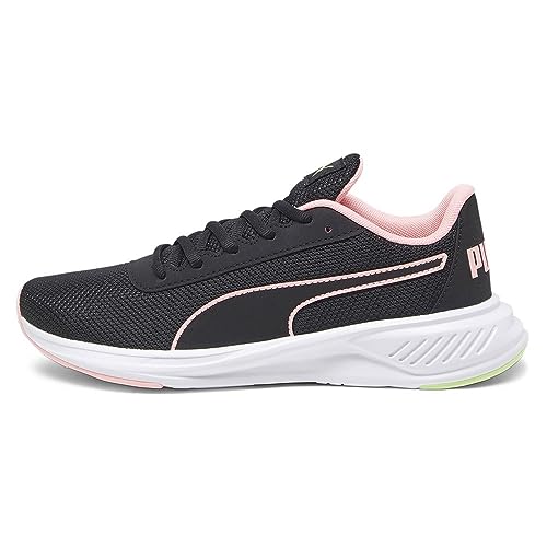 PUMA PUMA Unisex Road Running Shoe, Black Koral Ice, 11 US Men