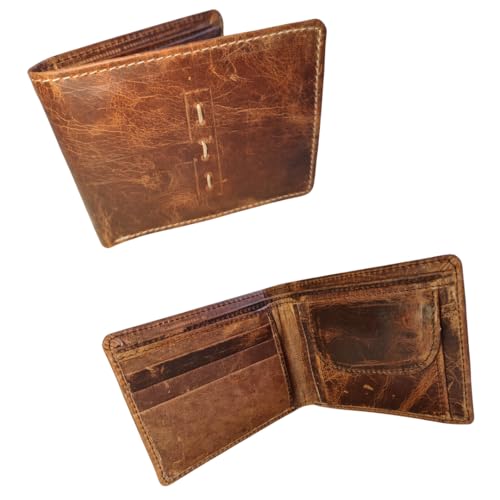 Portefeuille homme cuir pleine fleur Jay & Lewis fin et robuste 4 cartes