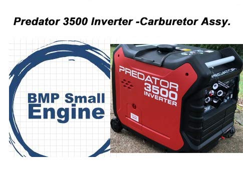 BMotorParts Carburetor Carb Assy. for Predator 3500 Watts Inverter Generator 63584