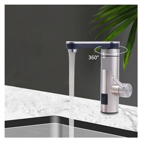 Robinet de cuisine électrique eau chaude affichage numérique - 3