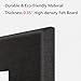 Neatsure Large Cork Board for Wall, Black Felt Bulletin Board with Pushpins, 36