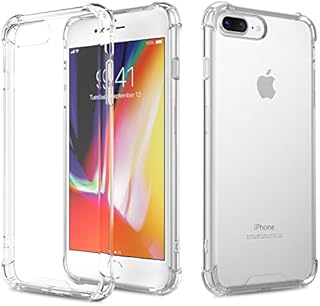 Funda Premium De Silicona Totalmente Flexible para iPhone 7 Plus/iPhone 8 Plus Esquinas Reforzadas Airbag.