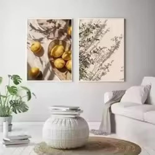 Affiche Citron Orange pour recréer la douceur de vivre italienne et ensoleiller votre intérieur