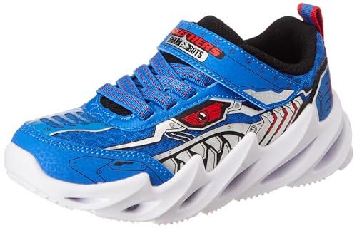 Skechers Boys Shark-Bots - Wave-TRON BLU Casual Shoe - 1 Kids UK (2 US) (402118L) (B0BQHR4VX6) Amazon Price History, Amazon Price Tracker