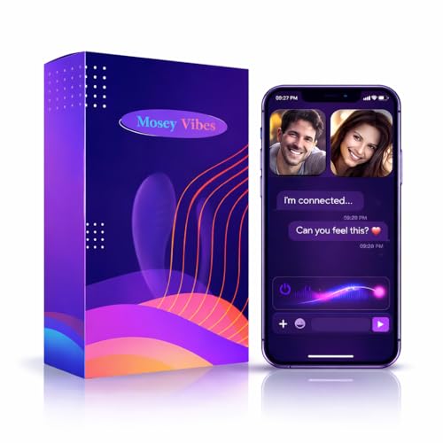 Image of mosey Couple Massager App-Controlled | Medical Grade Silicone | 6 Speeds Variations | Waterproof