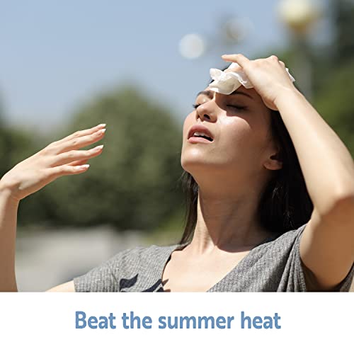 Natural Essentials Fever-Eez Baby Fever Relief For Kids, Soothing Forehead & Body Wipes For Babies, Provide Immediate Cooling Sensation During Fevers, High Body Temperatures And Hot Flashes #TOP2