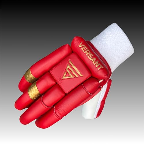 Image of VERSANT PRO DG Cricket Batting Gloves with PITTARD Palm (IPL Edition, Men Size, Right Handed)