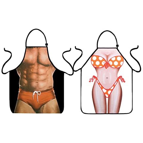 VIPbuy Funny Kitchen Aprons Set Cover