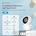 EZVIZ 1080P WLAN IP Kamera, schwenkbare Überwachungskamera Innen mit Zwei-Wege-Audio, Bewegungsverfolgung, IR Nachtsicht für Haustier, Babyphone kompatibel Alexa, 2,4 GHz WLAN, C6N 2 Set