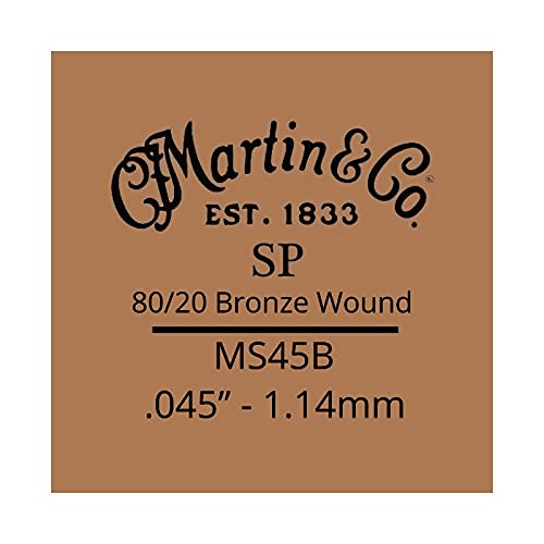 Martin MS45B SP Studio Performance 80/20 Bronze single string