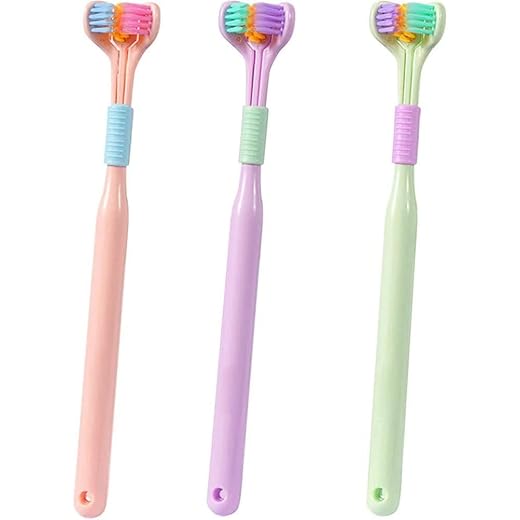 VIHAX Triple Angle Toothhugger Toothbrush 2-Pack