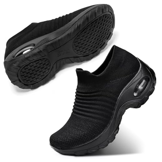 Beck Damen Vera Pantoffeln, Anthrazit, 39 EU 9 STQ Damen Schuhe Slip On Sneakers Freizeit Atmungsaktive Fitness Turnschuhe Plattform Air Leichte Outdoor Walking Schuhe(All Schwarz39)