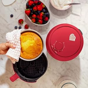 So Yummy by Bella 2qt Air Fryer 1200W Electric Small Air Fryer, Compact Airfryer for Healthy Cooking, Dishwasher-Safe Parts, Kitchen-Friendly Design, Mini Air Fryer for Snacks, Meals, and Desserts So Yummy by Bella 2qt Air Fryer 1200W Electric Small Air Fryer Compact Airfryer for Healthy Cooking Dishwasher Safe Parts Kitchen Friendly Design Mini Air Fryer for Snacks Meals and Desserts