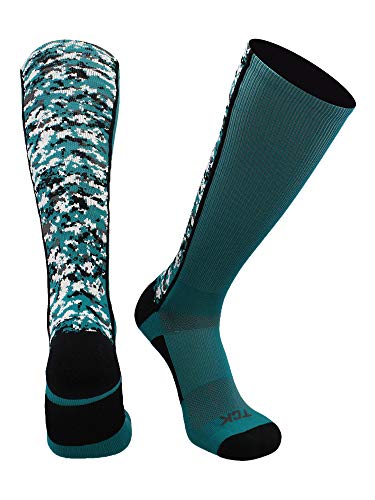 Image of TCK Digital Camo OTC Socks for Youth & Adults - High Performance Team Athletic Socks for Baseball, Football & Lacrosse, USA