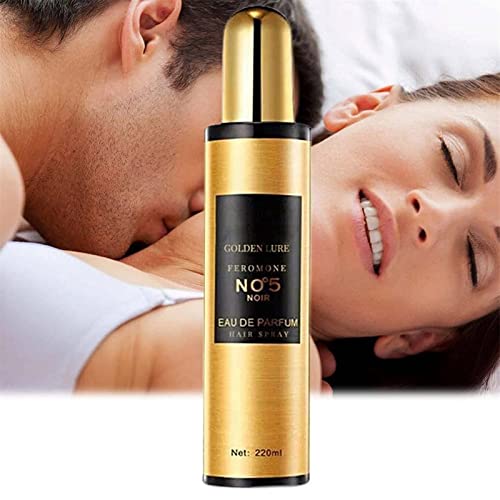 L'UODAIS 220ml Golden Lure Spray de Perfume para Cabello miniatura 1
