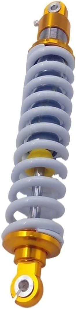 Suspension air Shock absorbers 9mm Spring 370mm Rear Shock Absorber for for for Quad Dirtbike ATV Colour White&Yellow