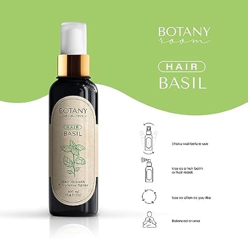 Spray per capelli 'Hair Basil' di BotanyRoom - per...