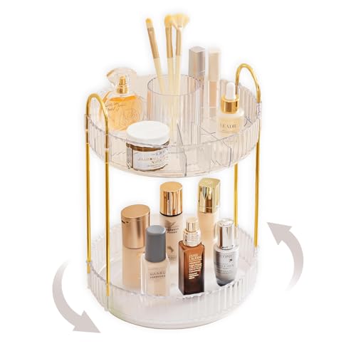 ROLIZOE Organizador de Maquillaje Giratorio 360 Organizador...
