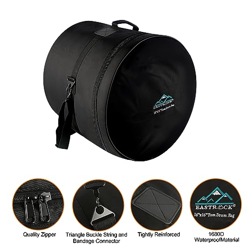 Eastrock DRUM BAG Tom Drum Cases 15 Mm Thick Padding thumb #2