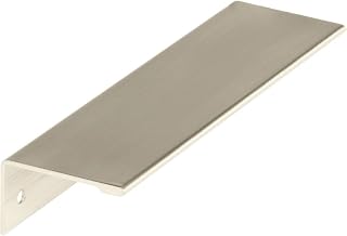 Amerock 10 Pack 5-1/16" Edge Pulls Satin Nickel Drawer Pull
