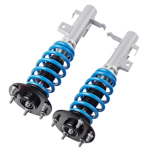 Image of FAPO PS+ Coilovers for Honda CR-V 2007-2011 RE, 16 Level Damping Mono-Tube Adjustable Height Lowering Suspension Strut Kits(Blue)