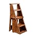 LILIS Tabouret Escabeau Pliant Échelle Étagère Tabouret en Bois Tabouret Escabeau Stepladder 5 Marches