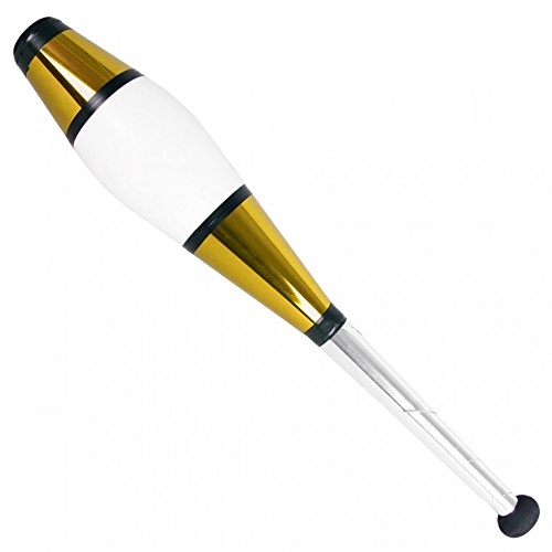 Juggle Dream Euro Classic Juggling Club Sold Individually (Gold Decoration)