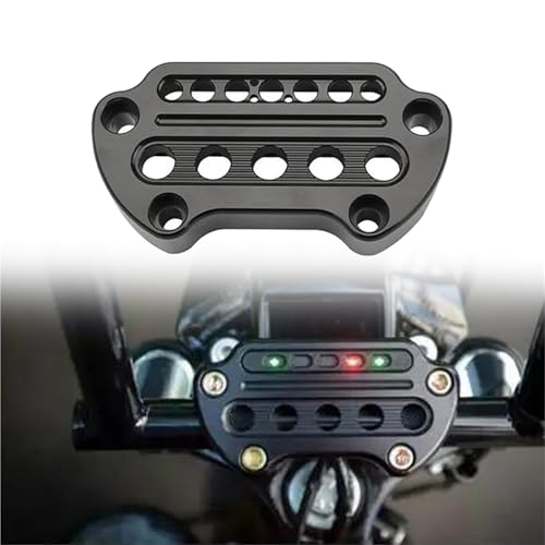 Support de pinces guidon moto réduction des vibrations pour Harley Dyna Low Rider FXDF