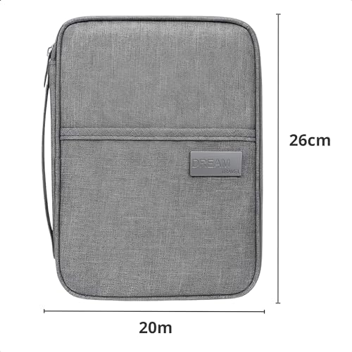 Case Organizador Carteira Para Passaporte Grande Impermeável (Azul)