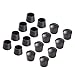 Bestsupplier Chair Leg Tips Caps 7/8 inch Rubber Table Chair Leg Caps Anti ,16 PCS , Black