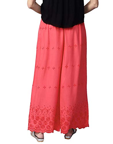 Image of Women's Rayon Half Chicken Palazzo