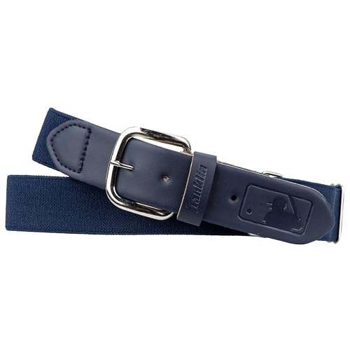 Franklin Sports MLB Baseball Belt (Navy)