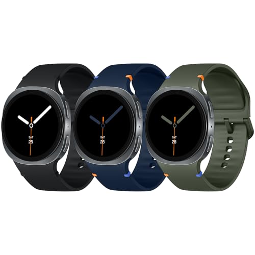 Image of Acextro 3 Pack Sport Band Compatible for Galaxy Watch 7 Bands 44mm 40mm