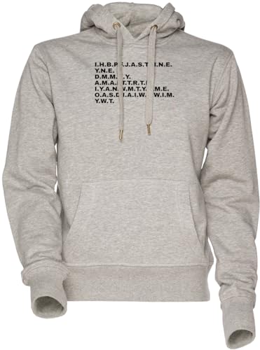 Sweat à capuche gris aux finitions haut de gamme pour adulte