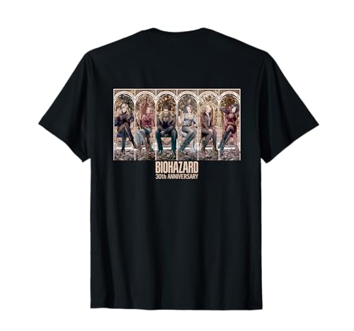 Resident Evil 30th Anniversary Key Art BP Maglietta