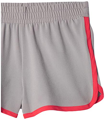 Amazon Essentials Girls' Active Running Short, Pack Of 2, Aqua Blue/Grey, Large #TOP2