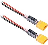 Die meisten 5-V-Regler und Esc des Crazybee F4-Flugreglers lassen sich nach dem Modifizieren des PH2.0 auf XT30 leicht verbrennen, und dieser Kondensator wird viel helfen.