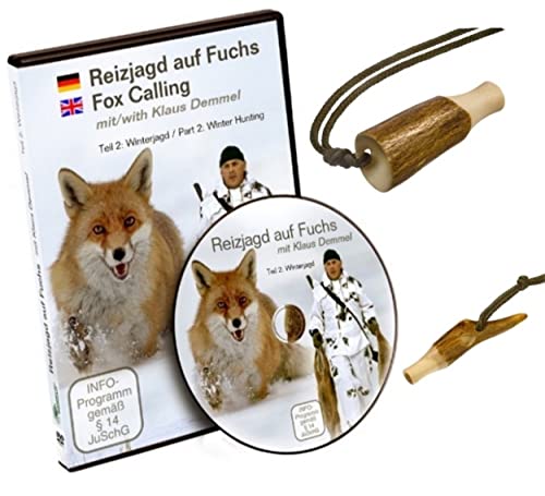 K&S Wildkameras Fuchslocker Set mit DVD Reizjagd auf den Fuchs Winterjagd Kaninchenklage Mauspfeifchen Cover