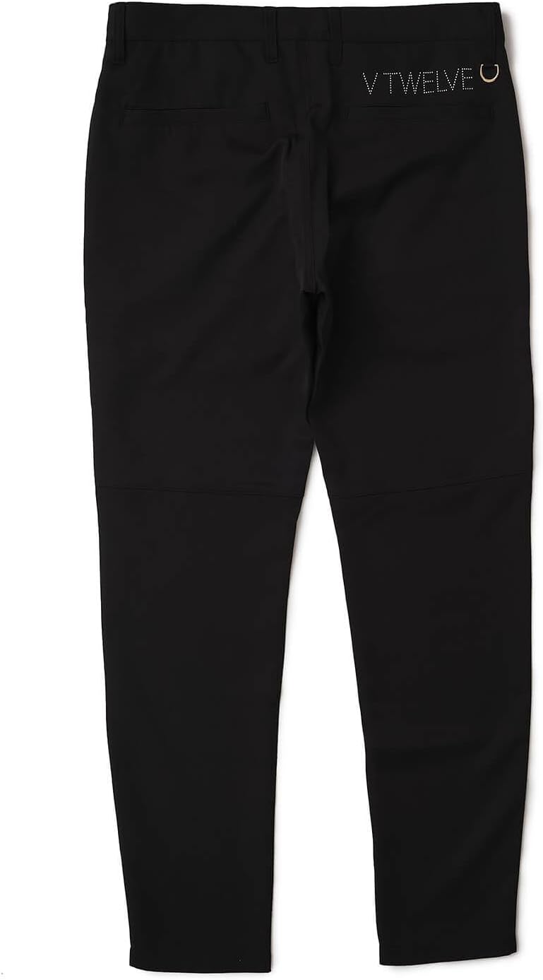 定価27500円v12 ゴルフパンツ M ブラック 新品未使用 美品 V TWELVE ゴルフパンツ メンズM 美品 V TWELVE ゴルフパンツ
