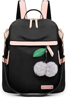 حقيبة ظهر نسائية فخمة من قماش أكسفورد: تصميم عصري وخفيف الوزن، مثالية للمغامرات اليومية، السفر، والتعليم، مع ميزات متعددة الوظائف لحمل الأغراض بأناقة وسهولة